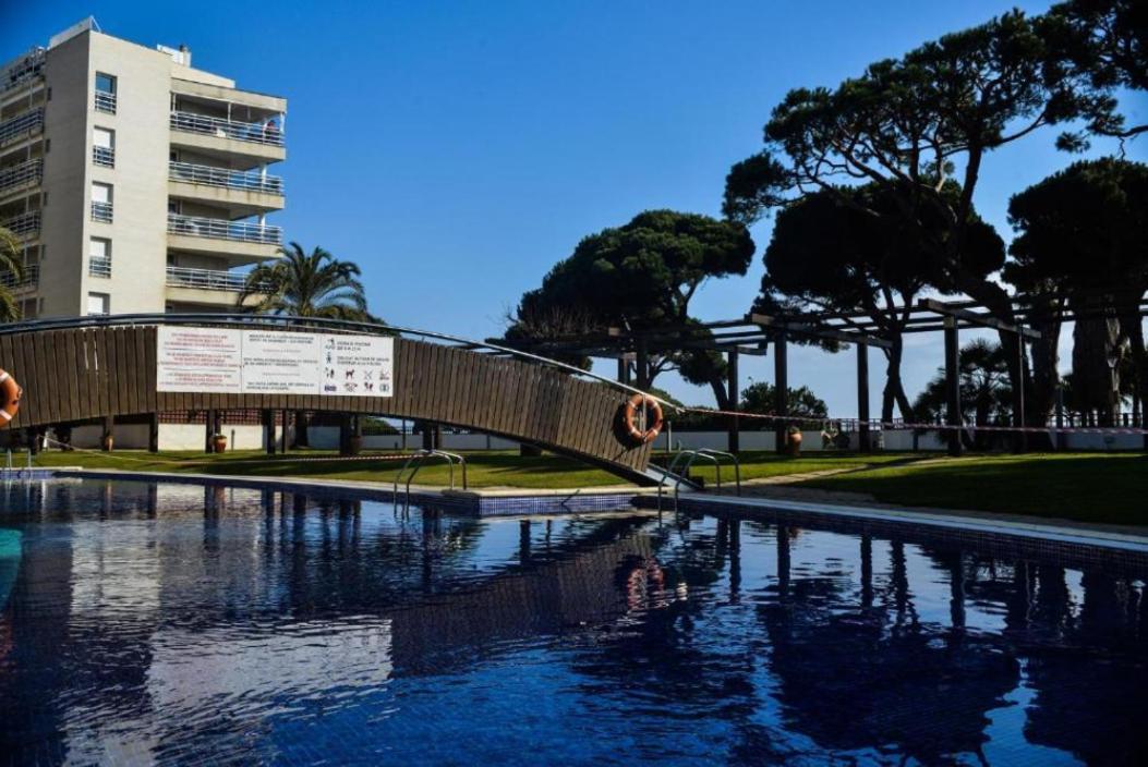 S'Abanell Central Park Blanes Bagian luar foto